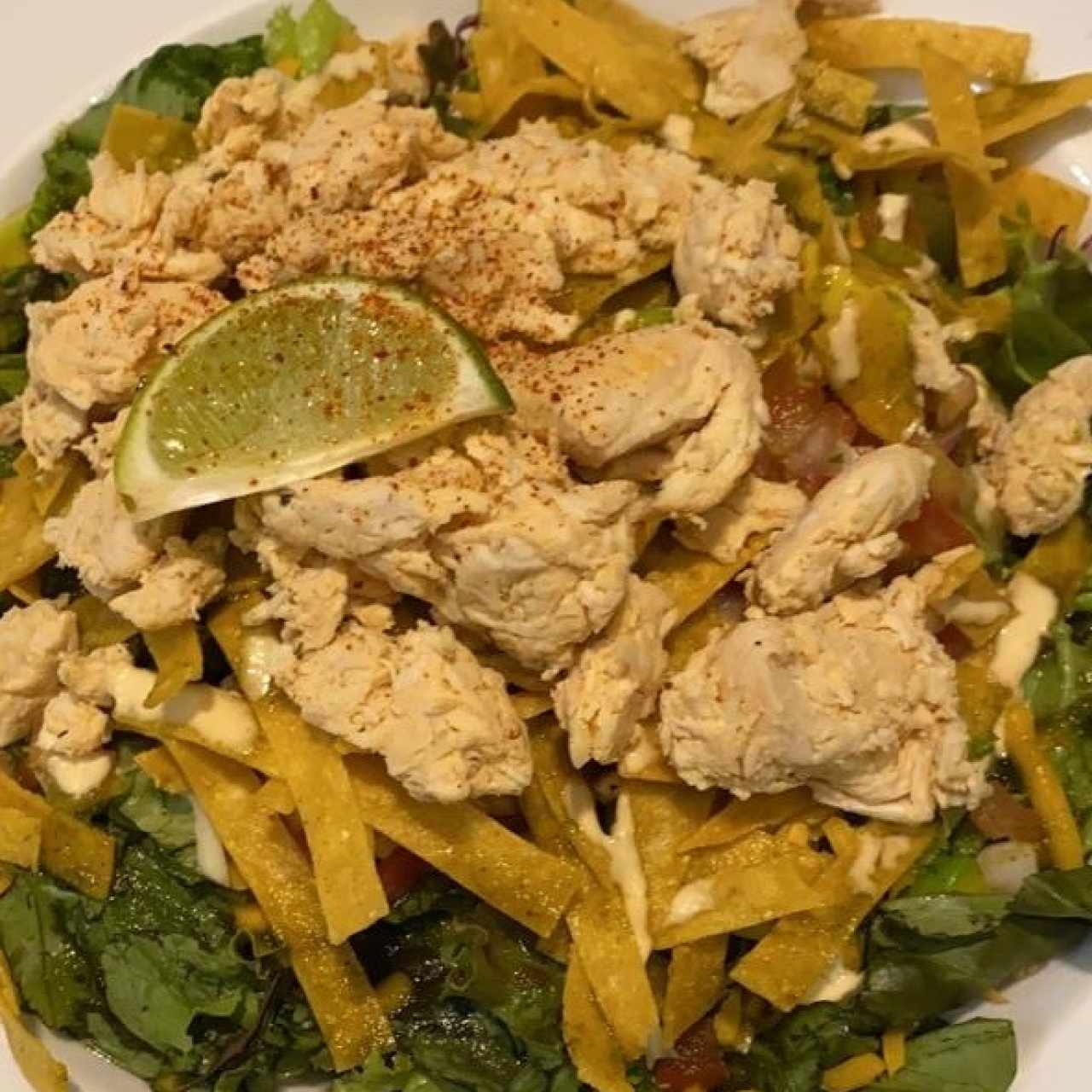 Ensalada con pollo