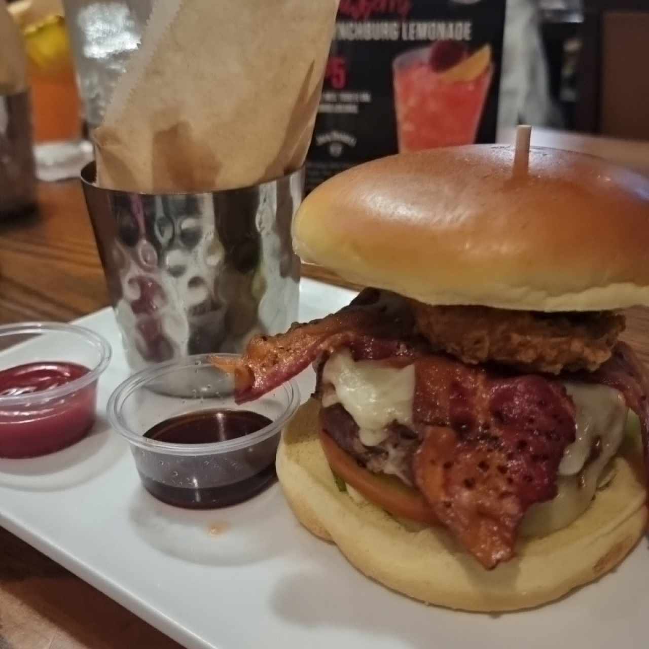 whiskey burger