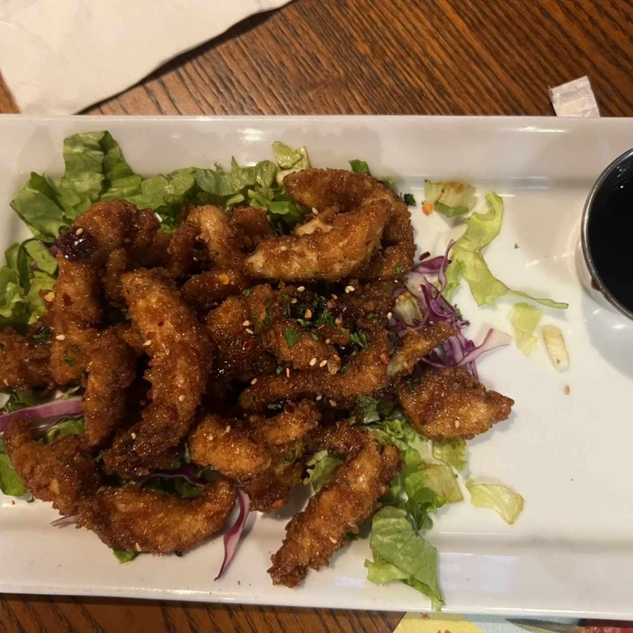 FRIDAYS SIGNATURE WHISKEY-GLAZED SESAME CHICKEN STRIPS