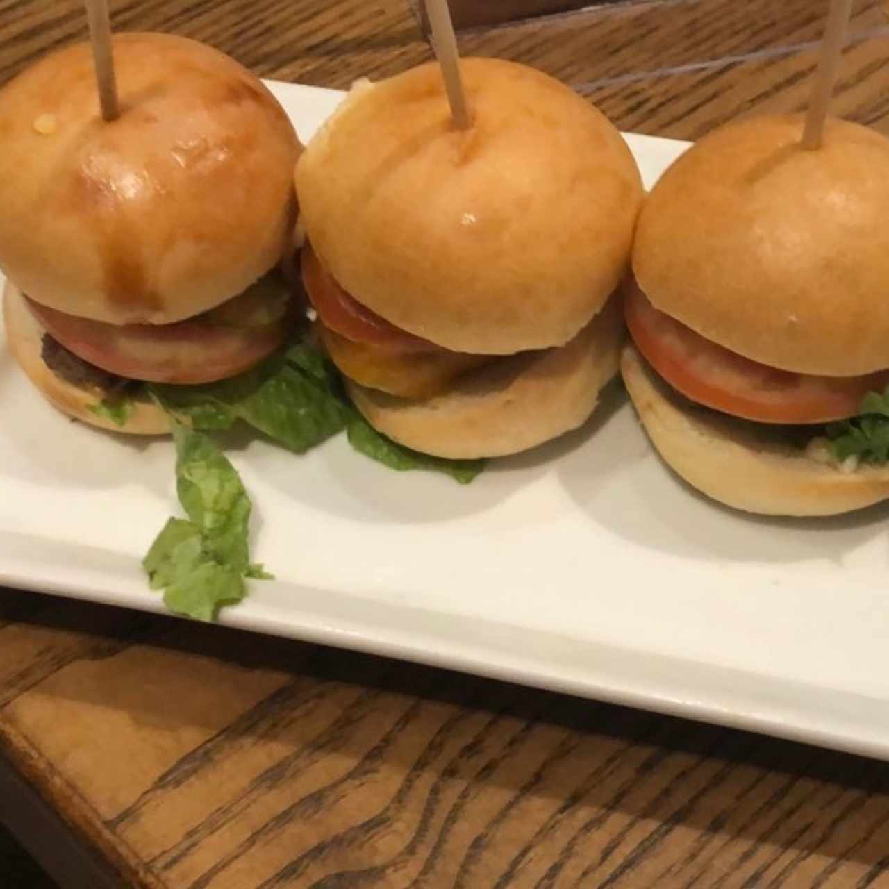 Mini hamburguesa 