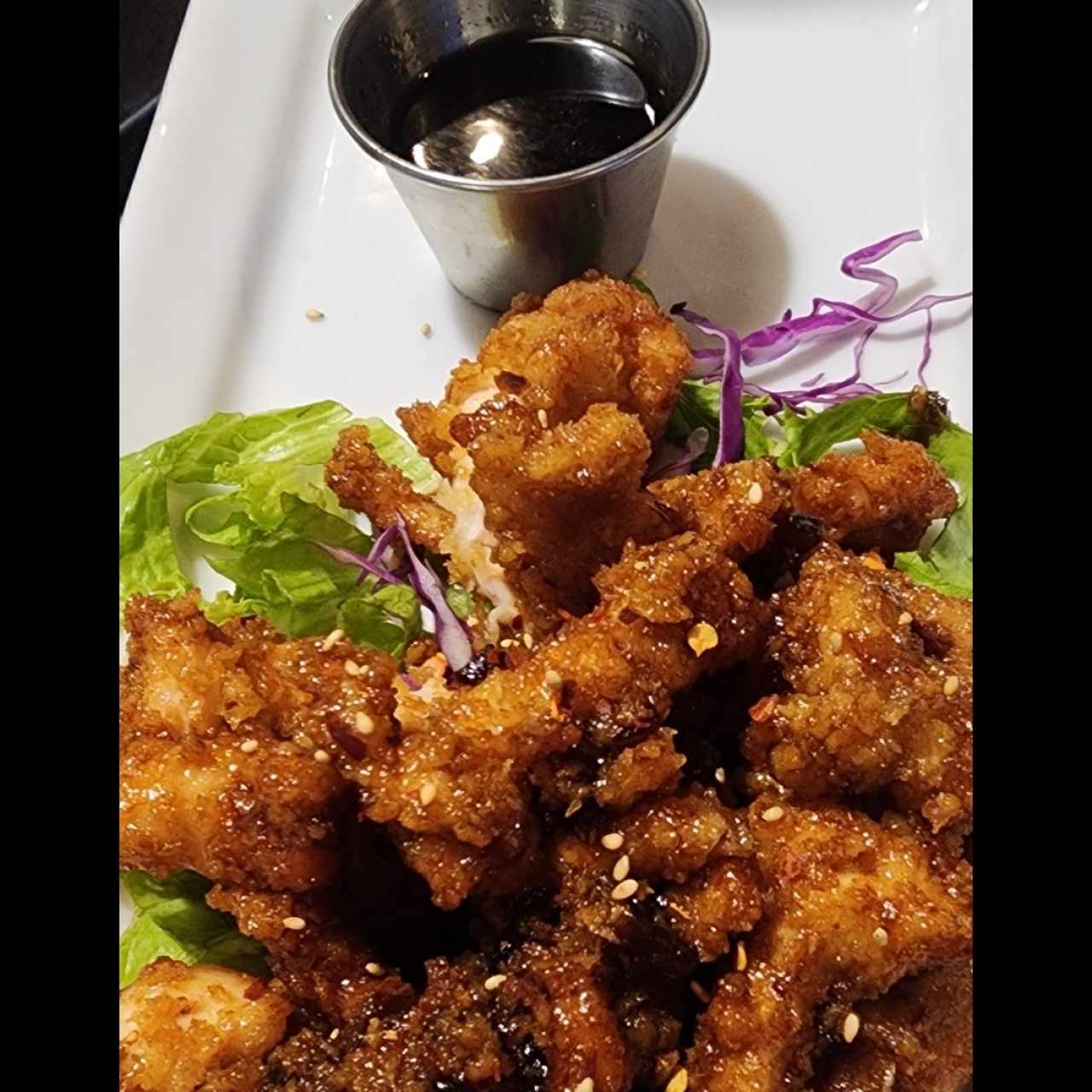 FRIDAYS SIGNATURE WHISKEY-GLAZED SESAME CHICKEN STRIPS