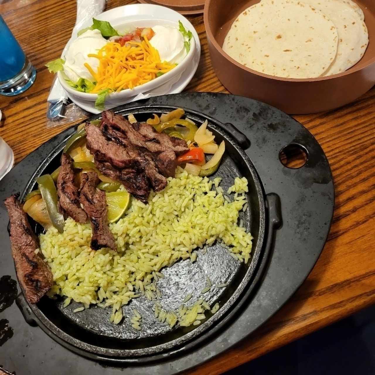 Fajitas de carne