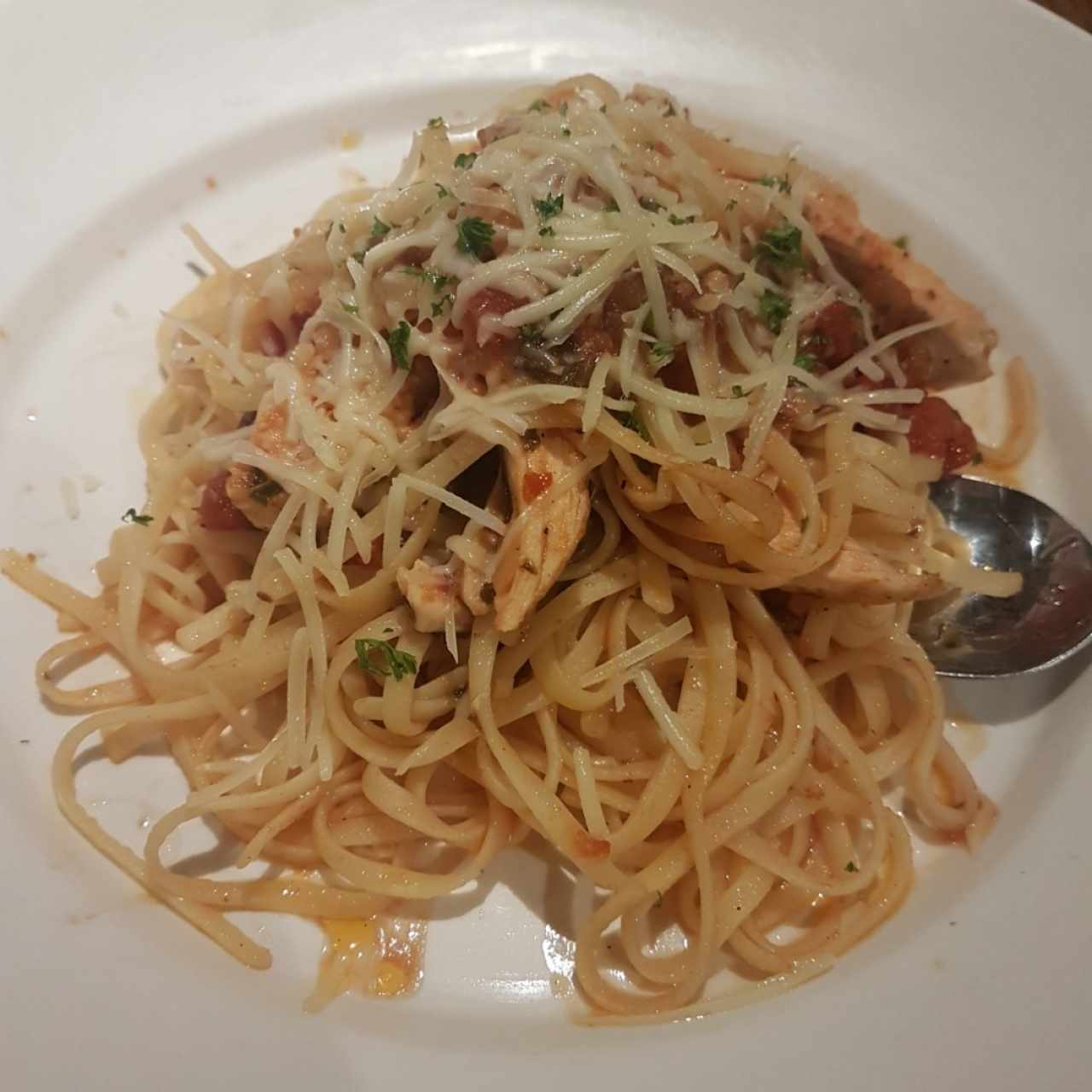 Linguini Chicken Pomodoro