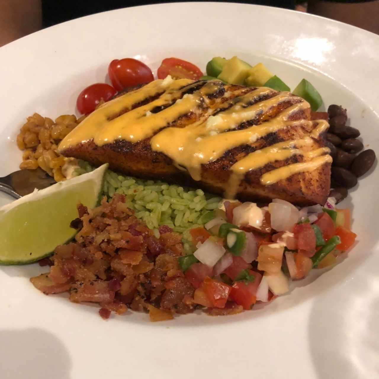 Grilled Salmon Mexi Bowl