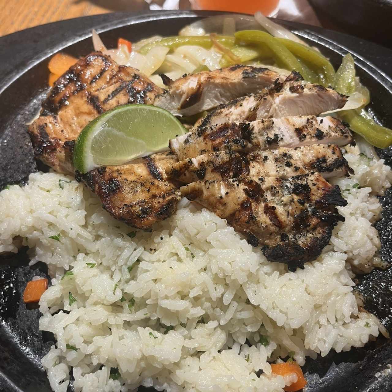 Fajitas de pollo