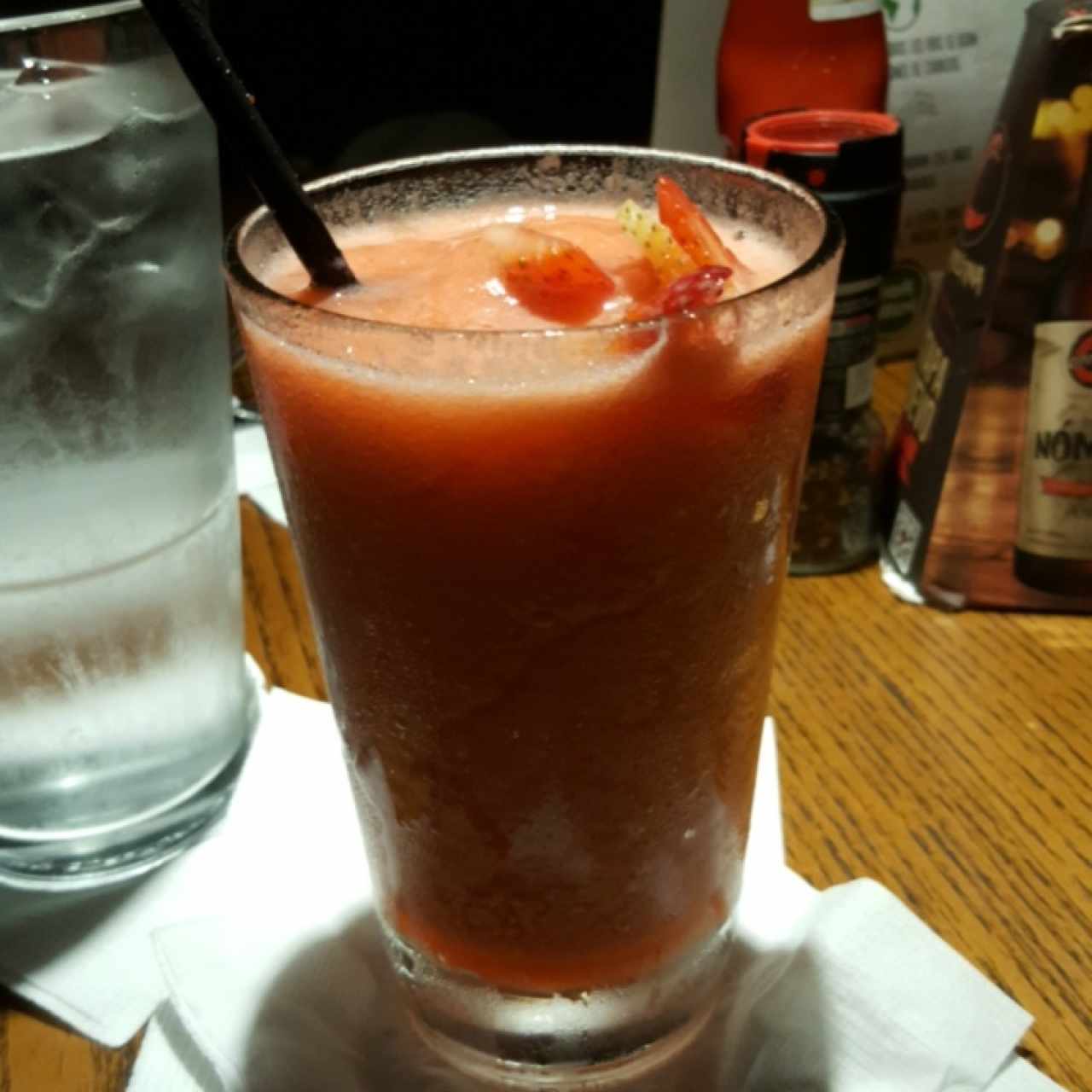 Licuado de fresas