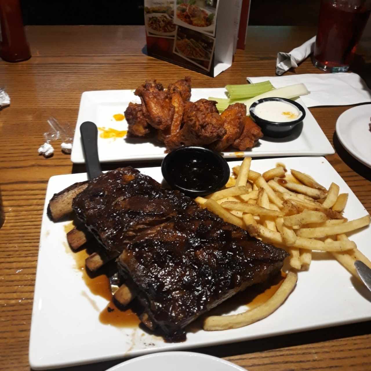 half rack y buffalo wing