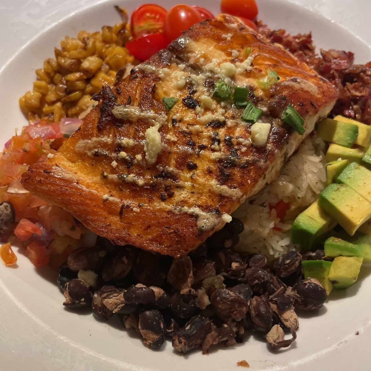 Salmón mexi bowl