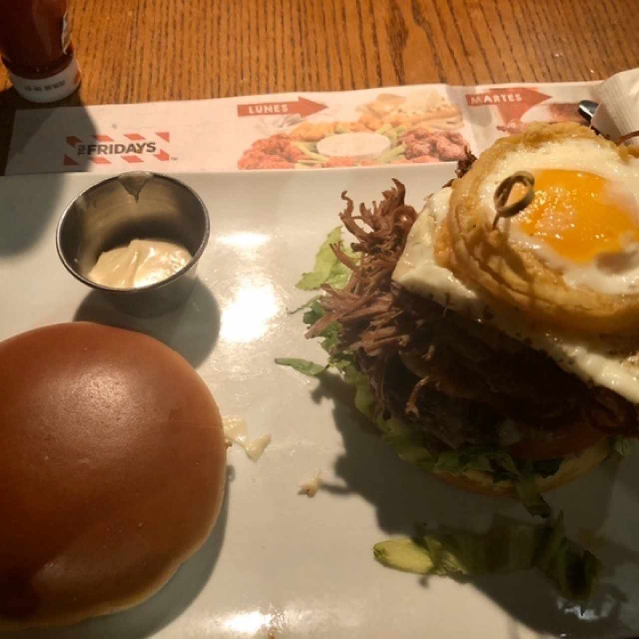 Sunrise burger