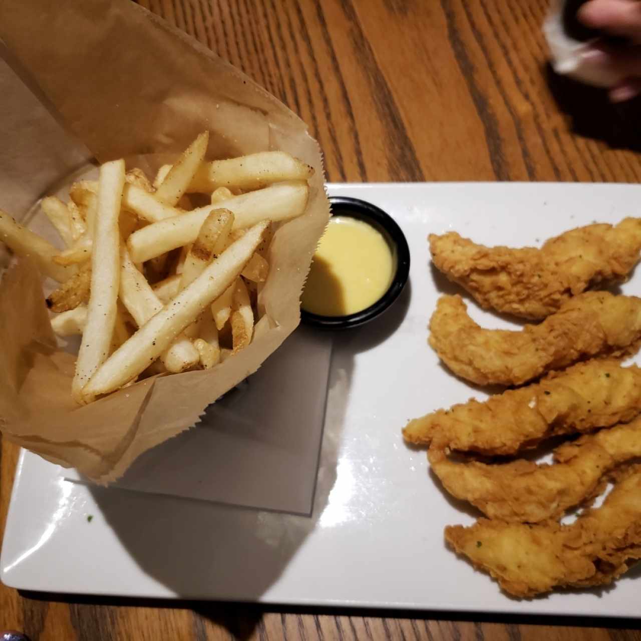 Las mini papitas de los Chicken Fingers (de adulto)