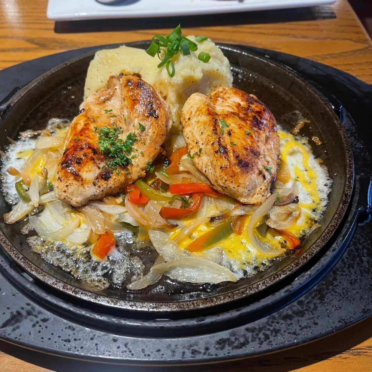 Sizzling chicken  