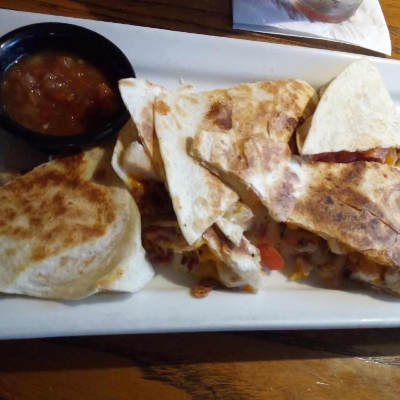 chicken quesadillas 😋