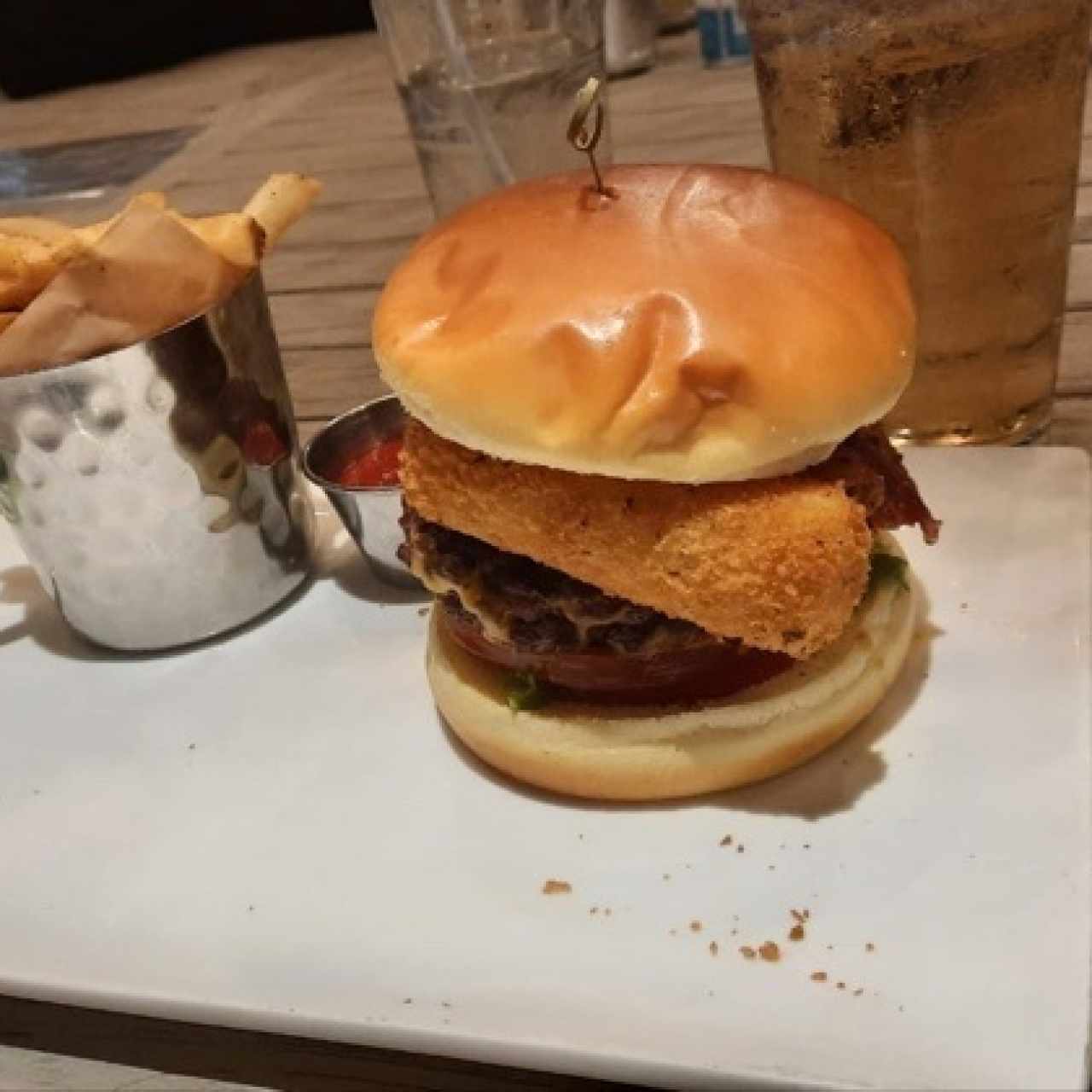 Hamburguesa de bacon