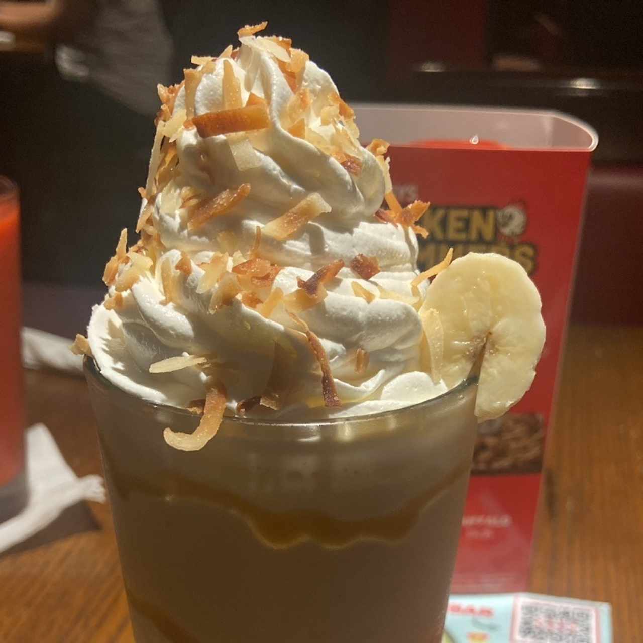 Banana cream pie shake