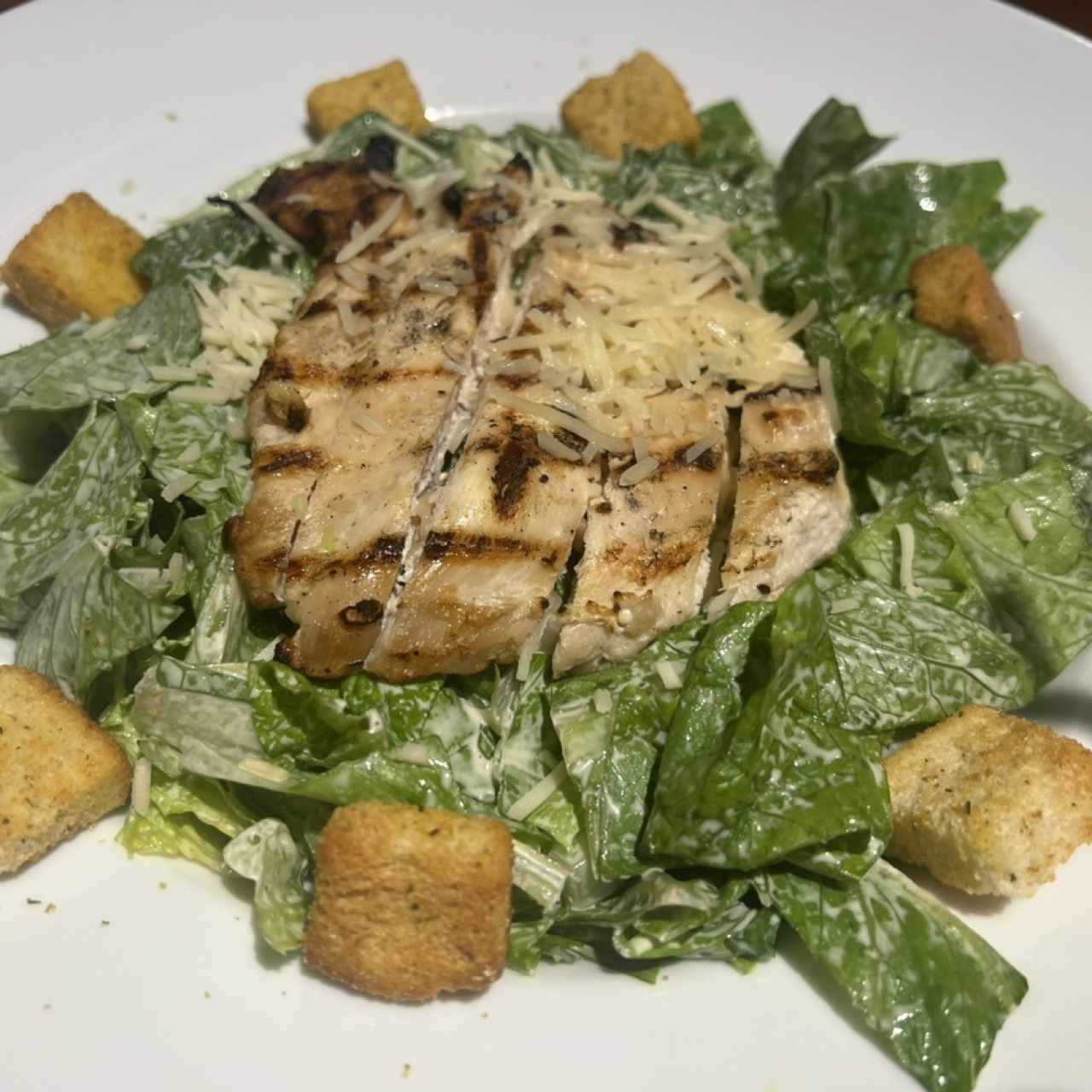 GRILLED CHICKEN CAESAR SALAD