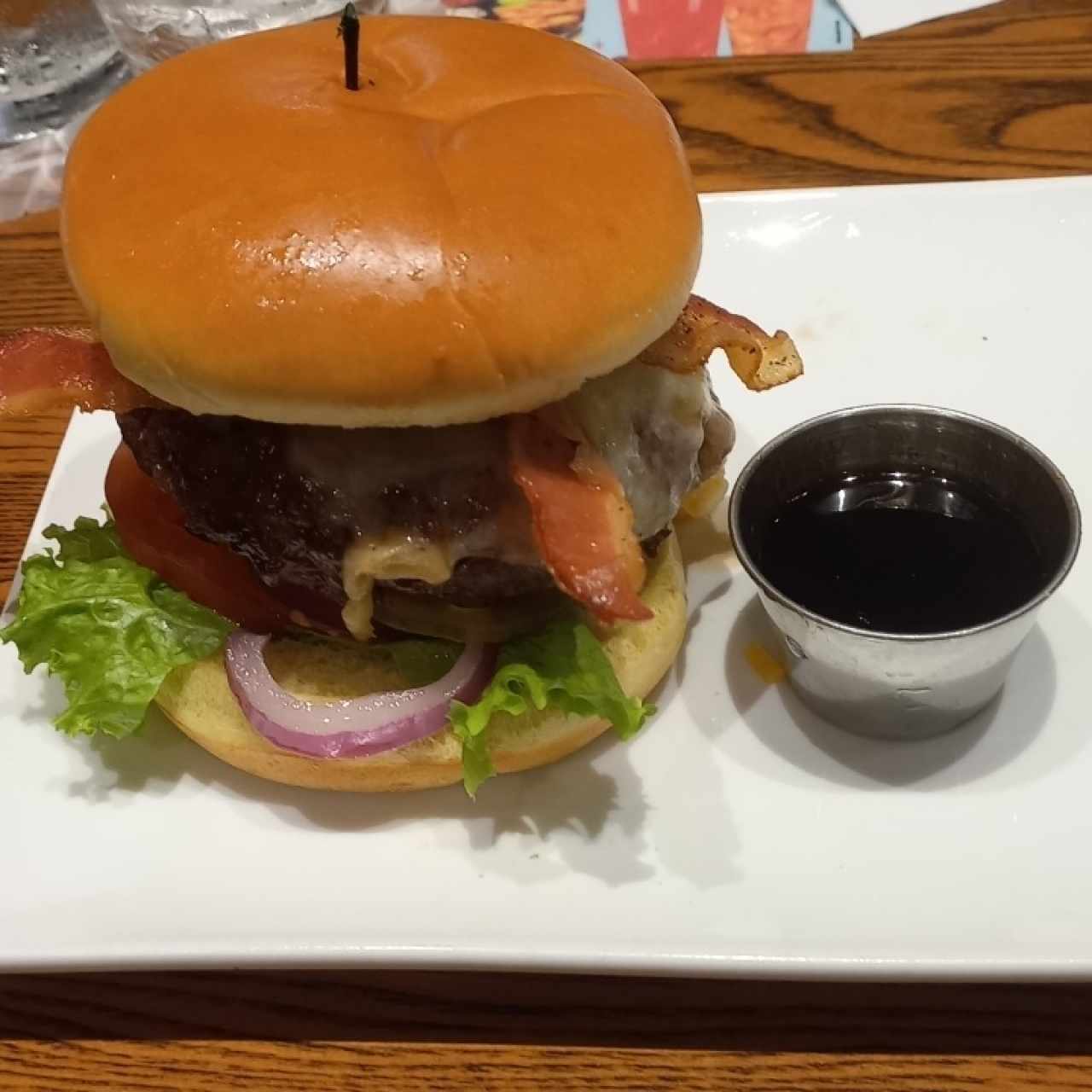 hamburguesa jack daniels