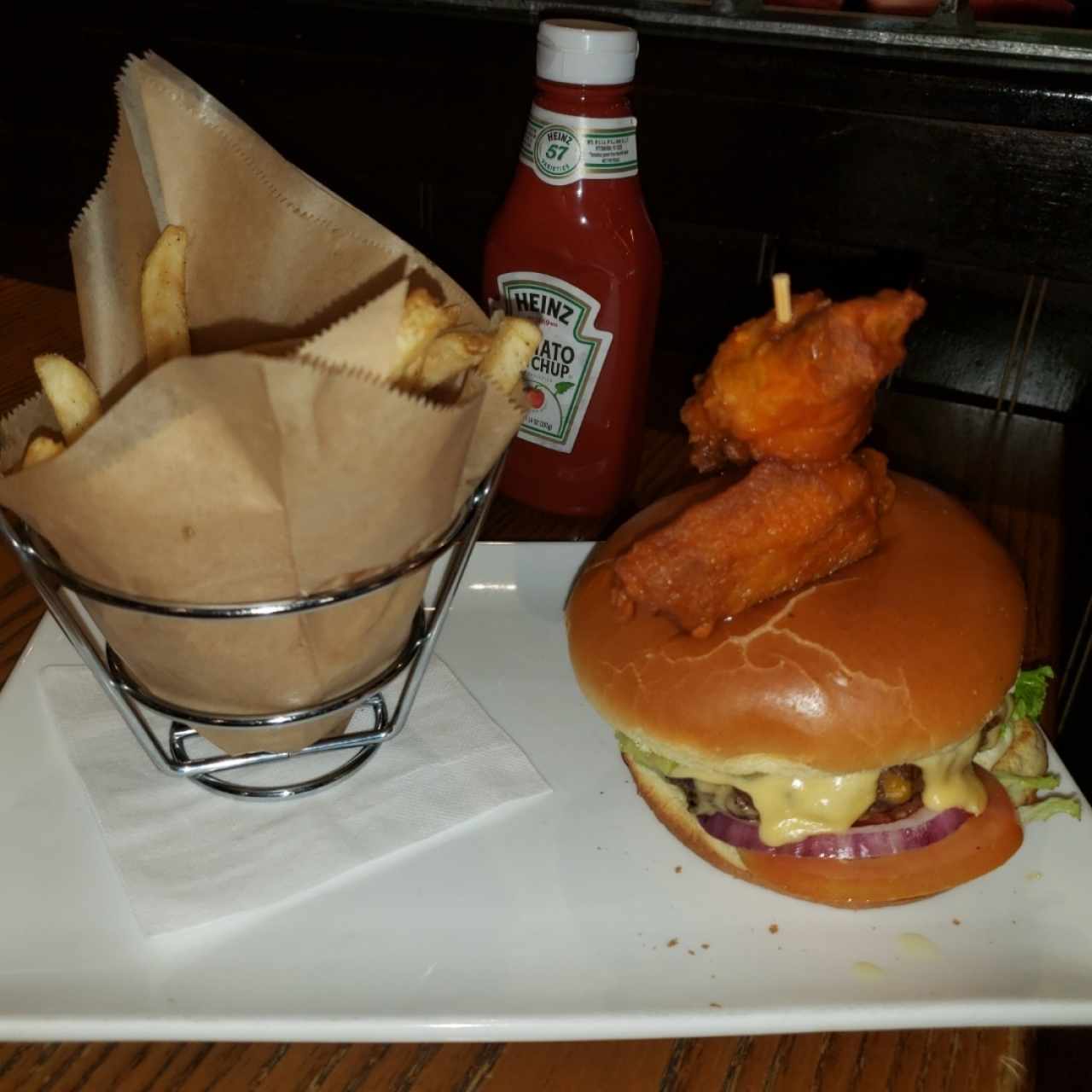 Wing burger