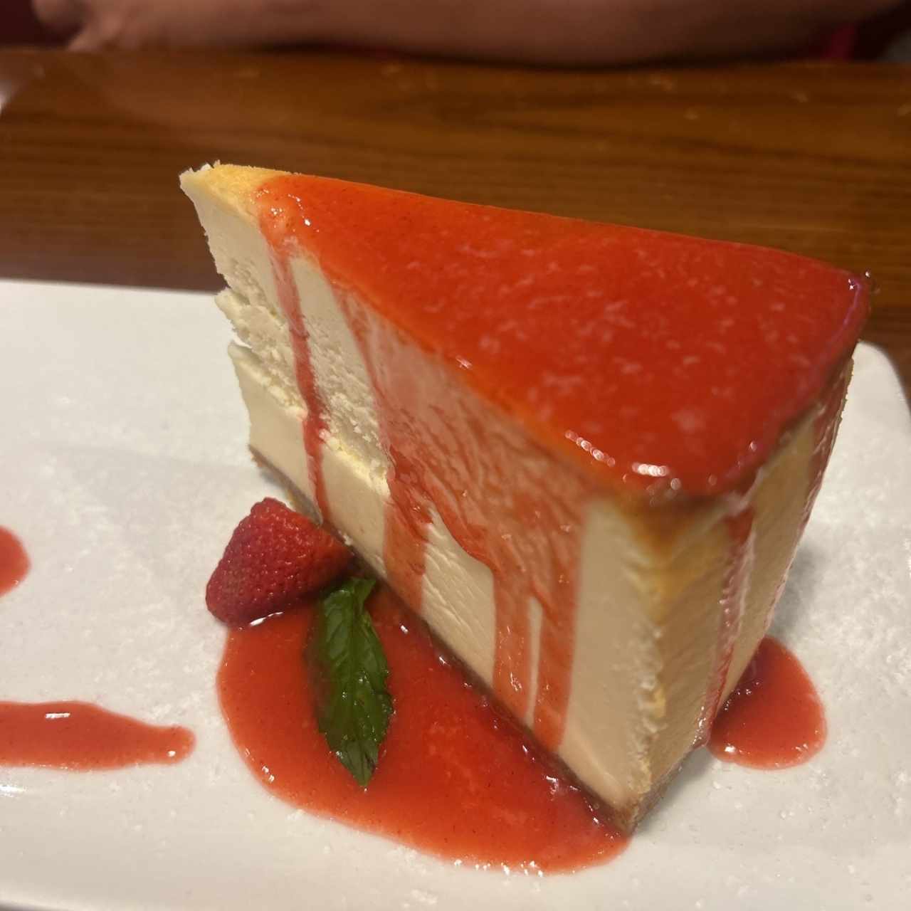 Strawberry cheesecake