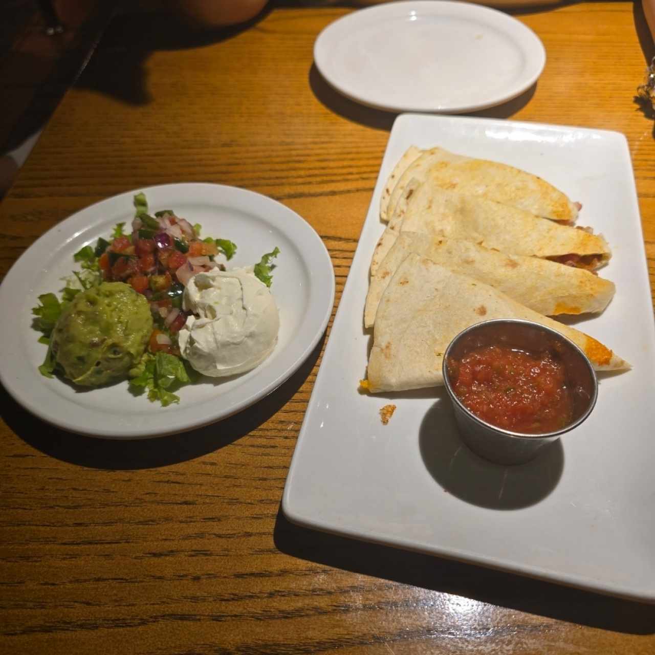 Appetizers - GRILLED CHICKEN QUESADILLAS