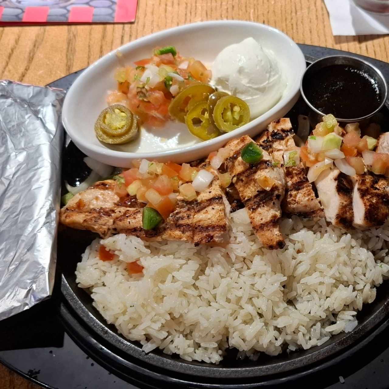 Fajitas de pollo