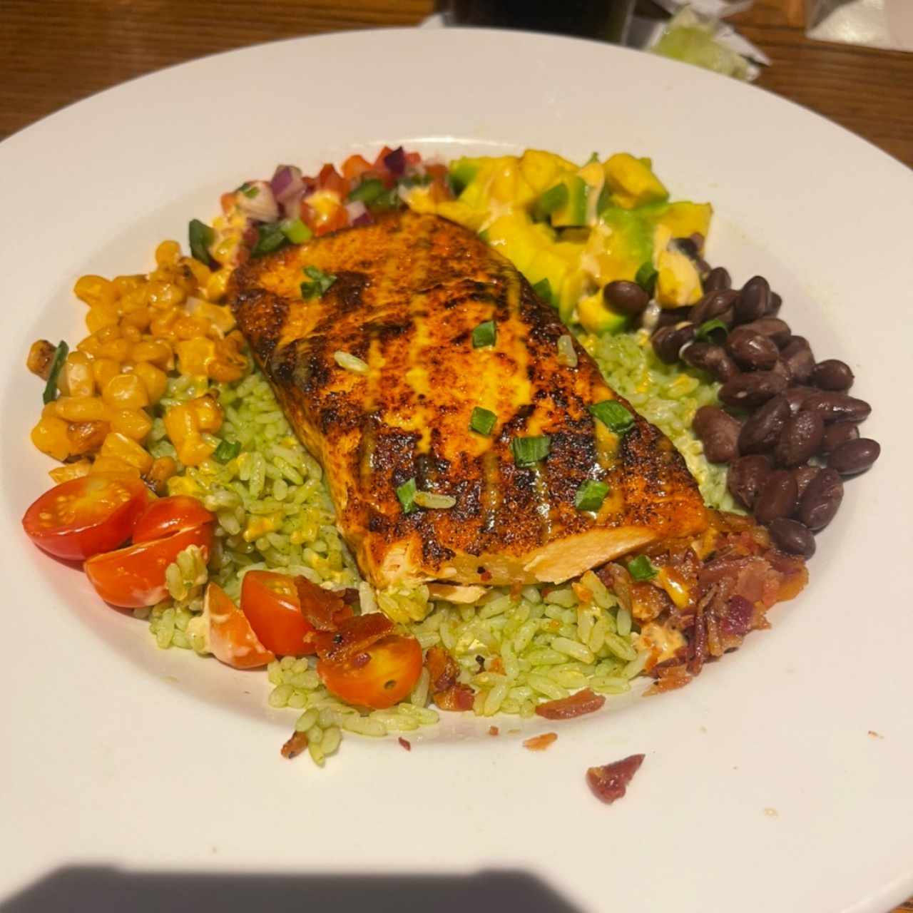 Grilled Salmon Mexi Bowl 