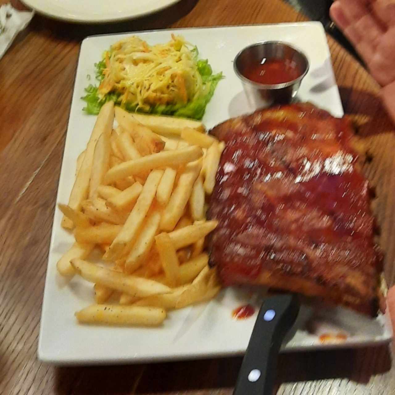 costillas BBQ