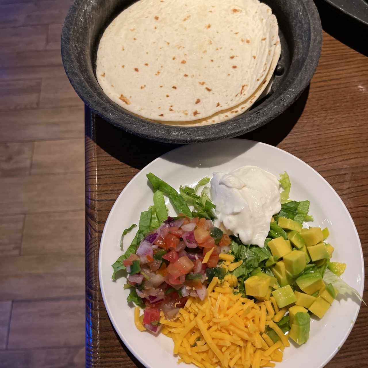 Fajitas vegetarianas