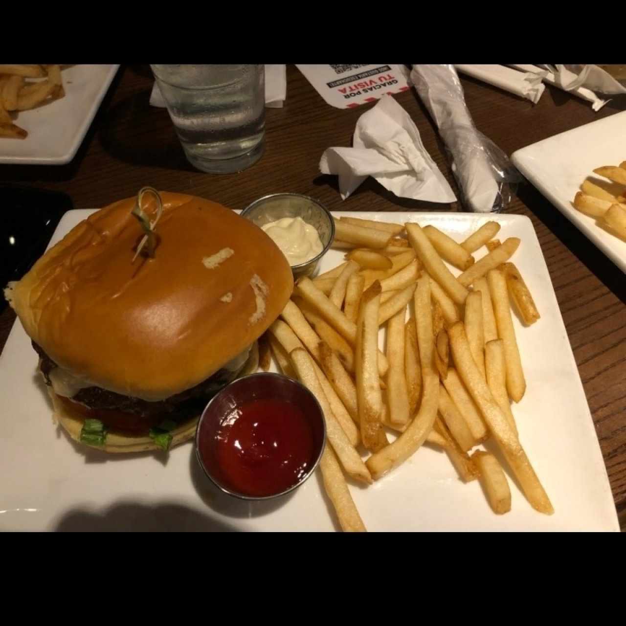 Fridays Classic Burger