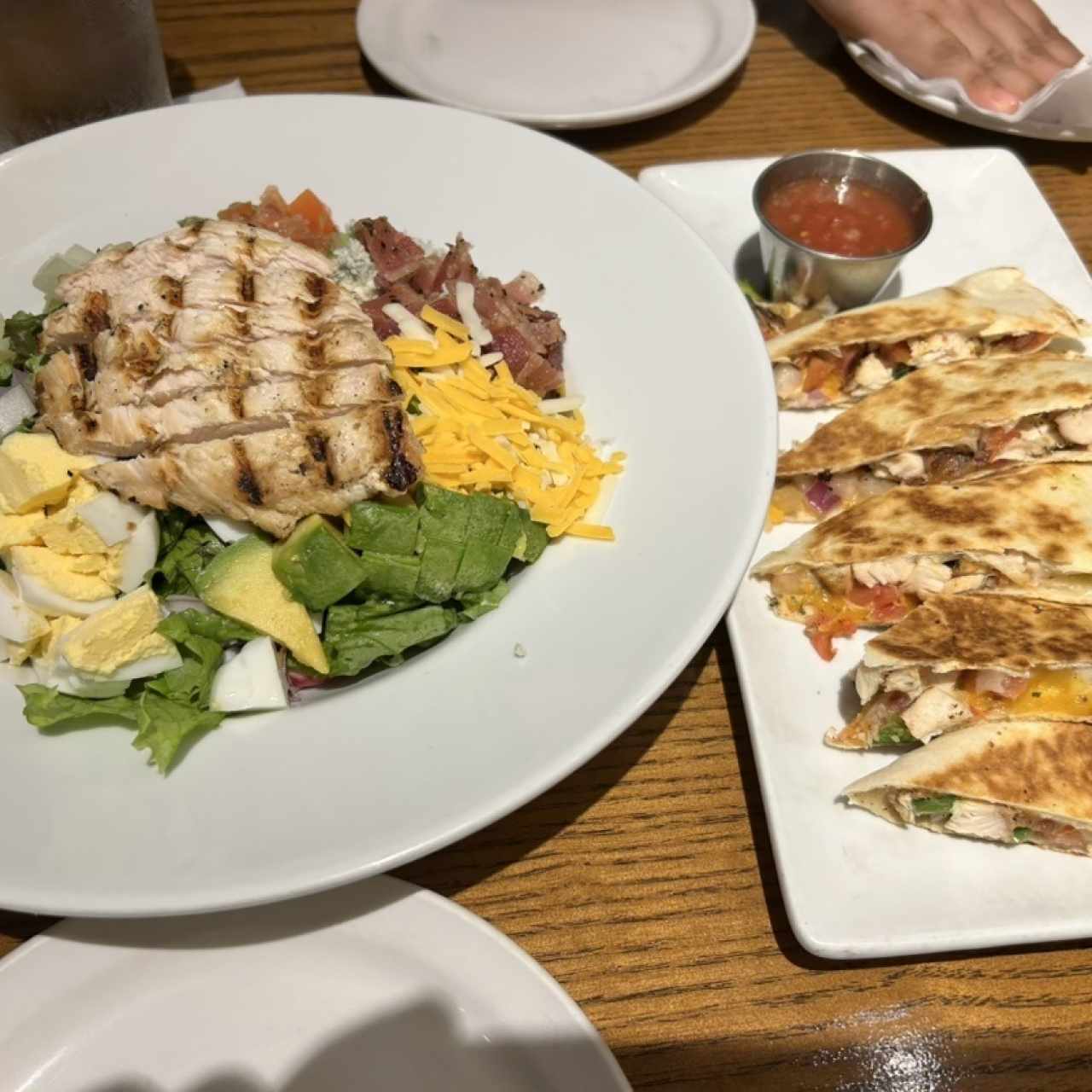 Appetizers - GRILLED CHICKEN QUESADILLAS