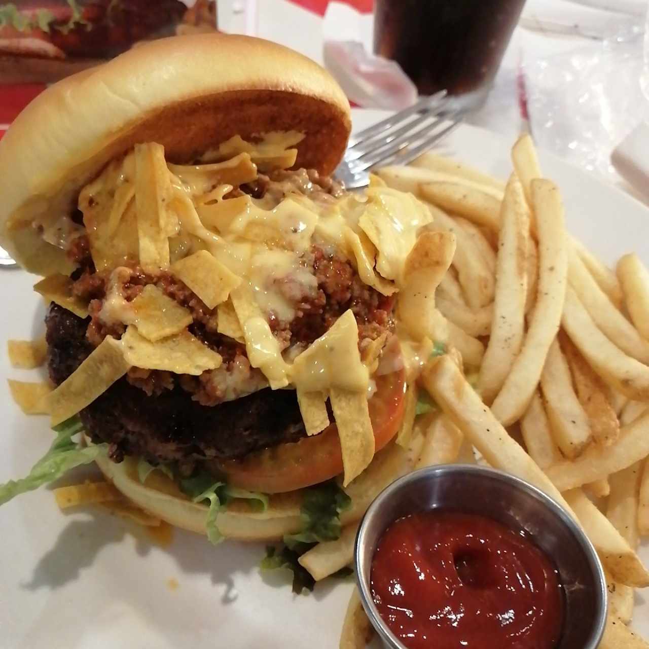 Texan Chili Burger