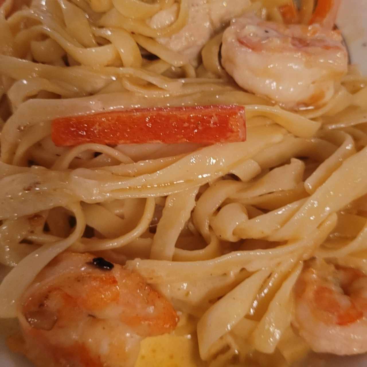 CAJUN SHRIMP & CHICKEN PASTA