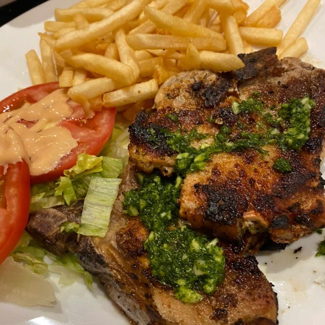 Carnes - Chuletas al Grill