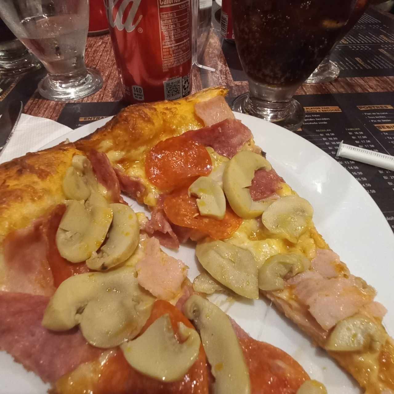 pizza combinación 