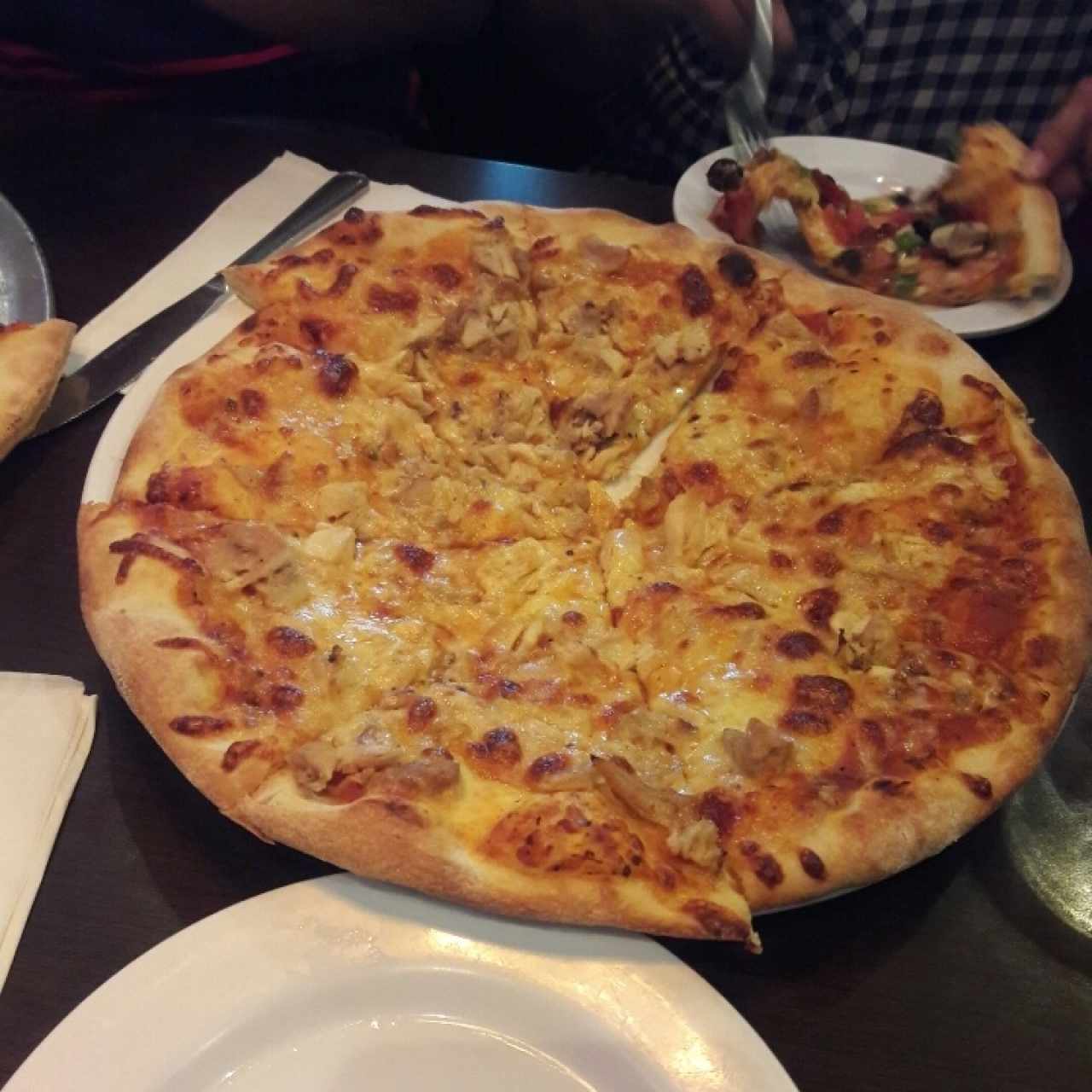 Pizza de pollo