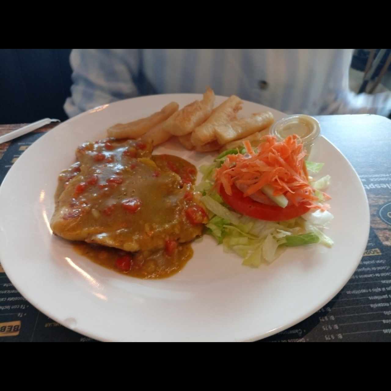 Pechuga al ajillo