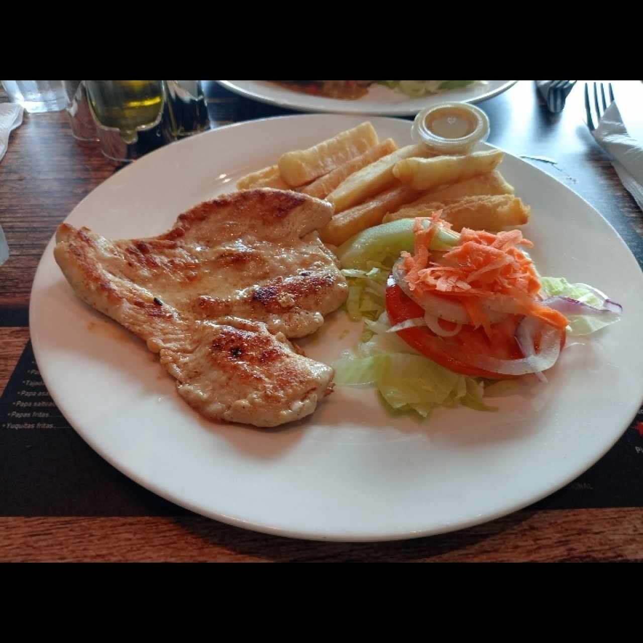 Filete de Pollo a la Plancha o al Ajillo