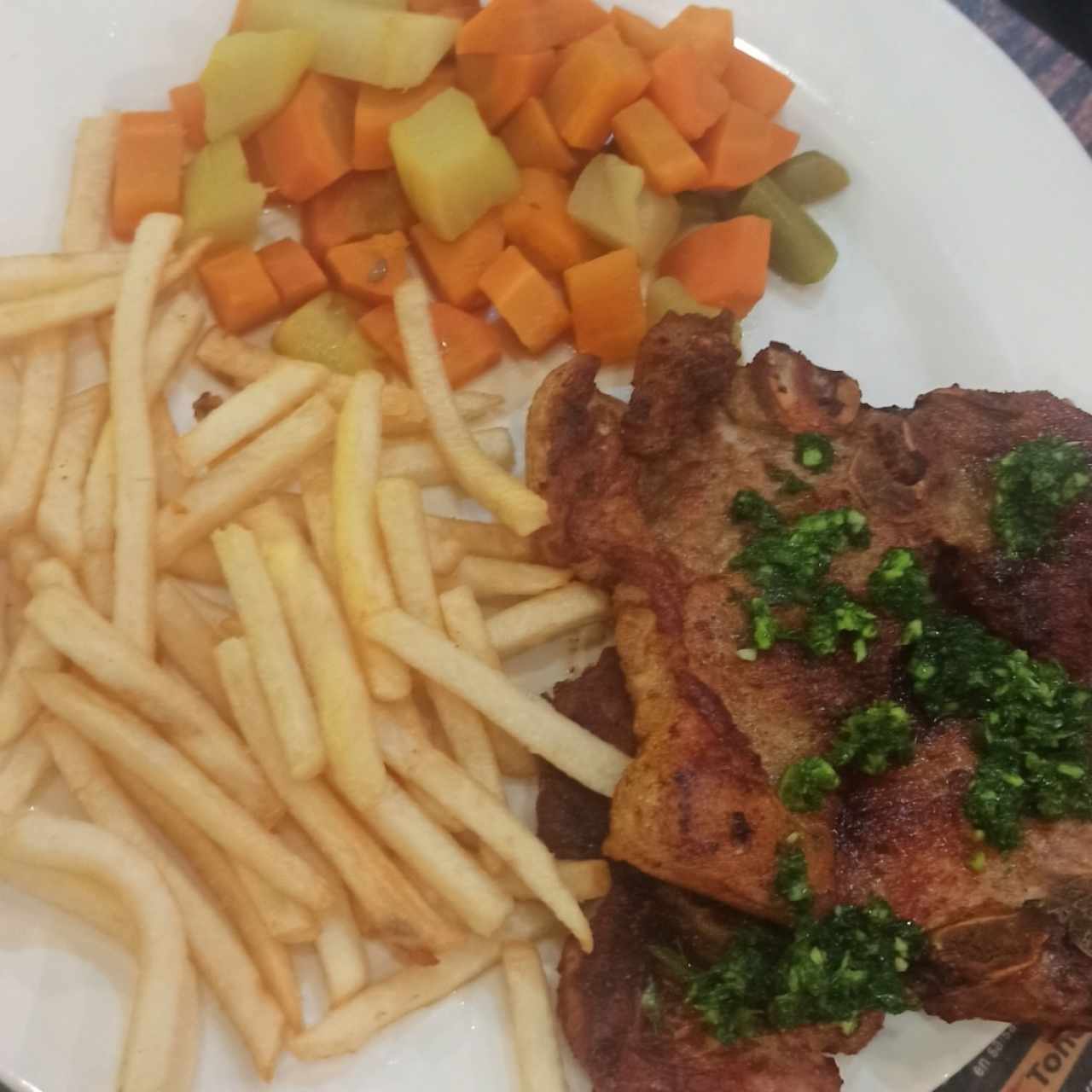 Carnes - Chuletas al Grill