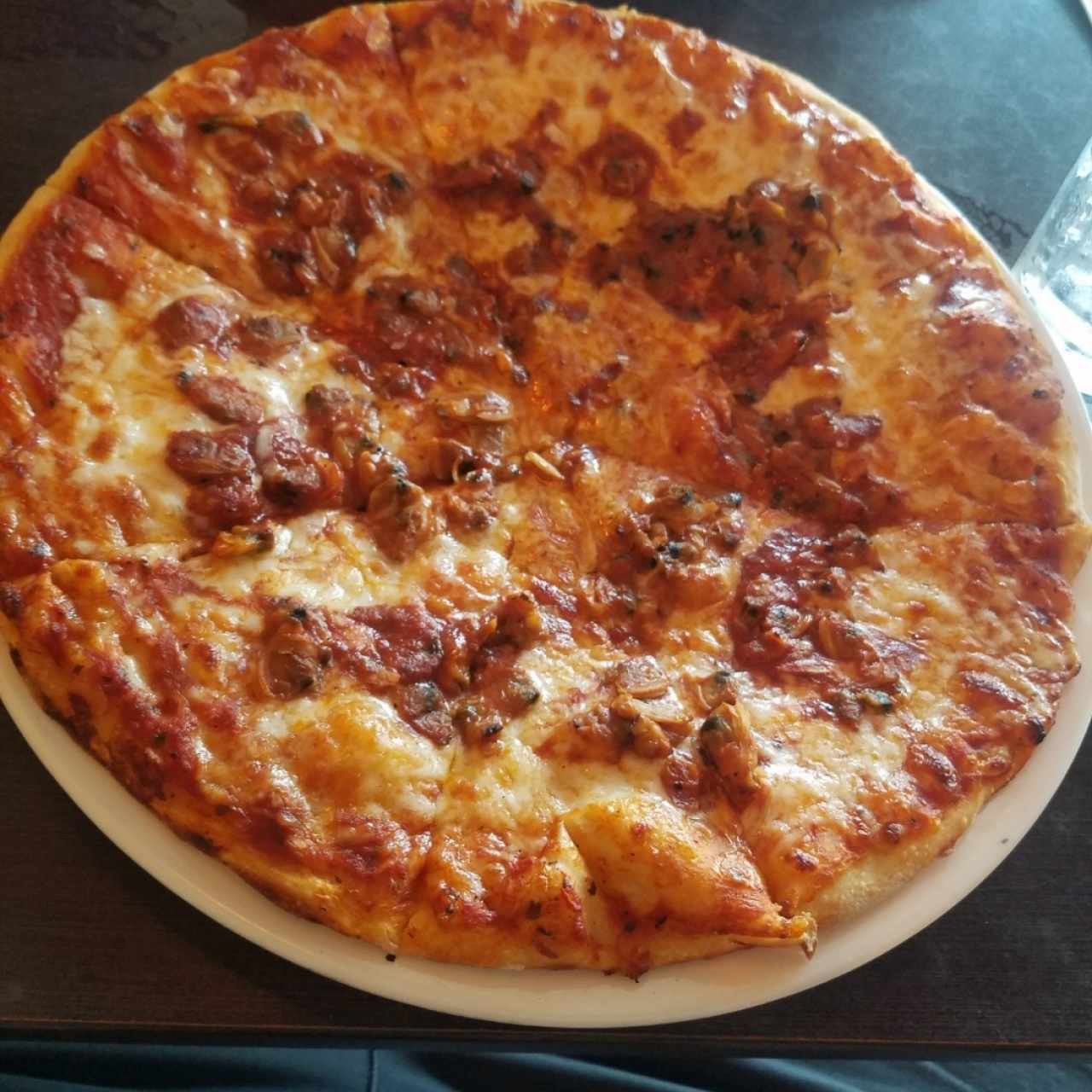 pizza de almejas