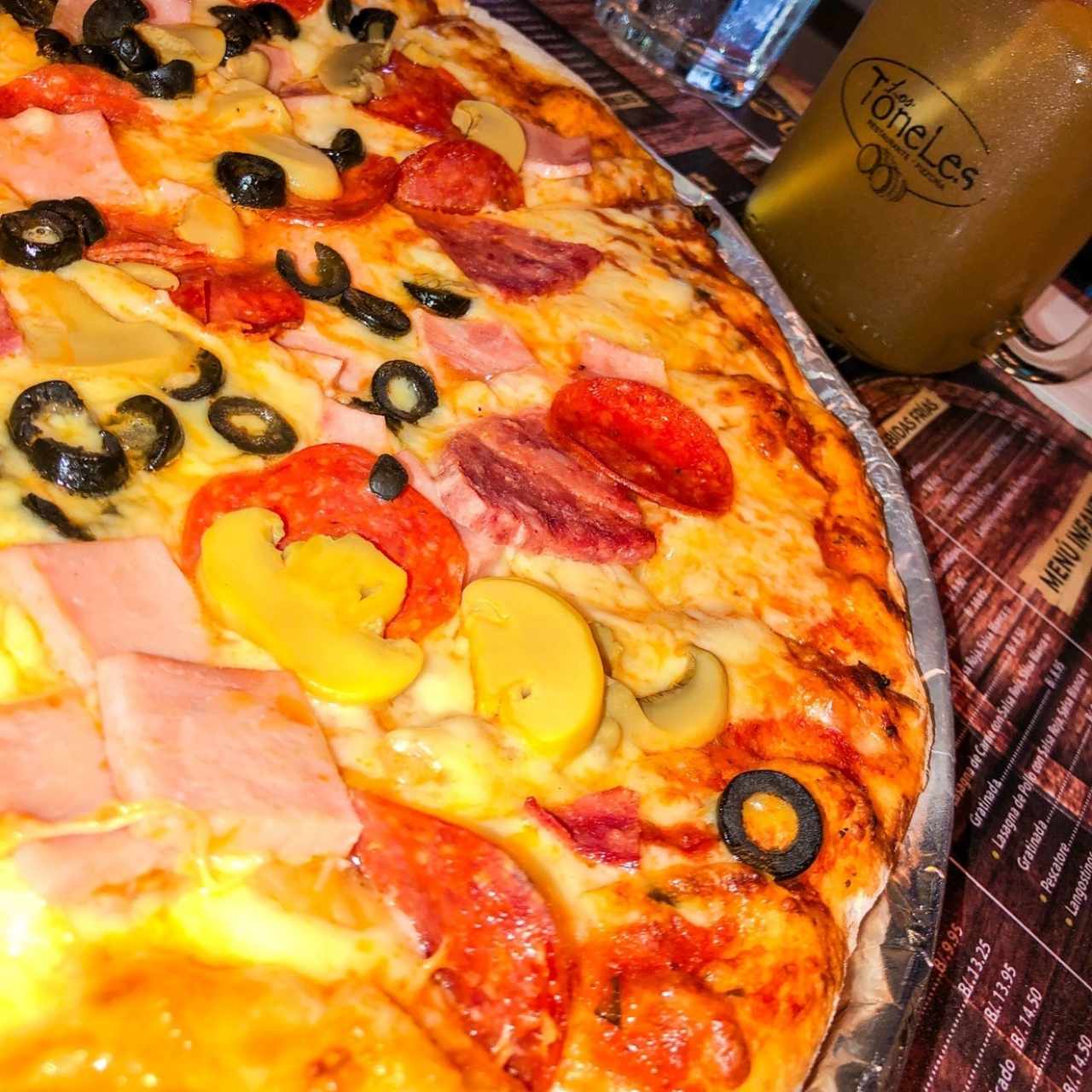 Pizzas - Combinación