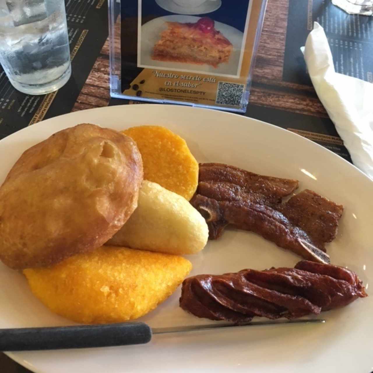 Tortilla chorizo carimañola empanada hojaldre