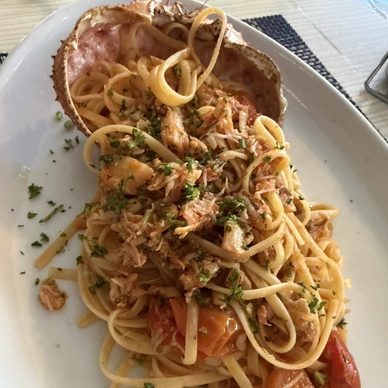 Pasta al centollo