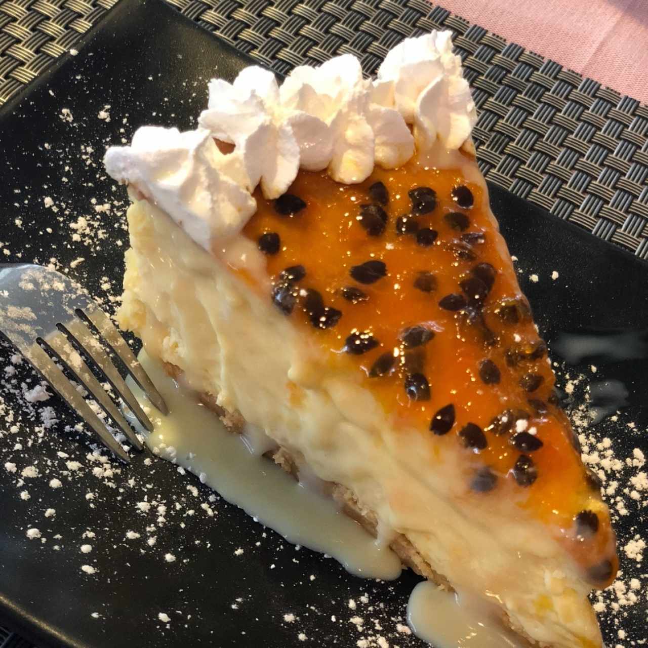 Cheesecake de maracuya 