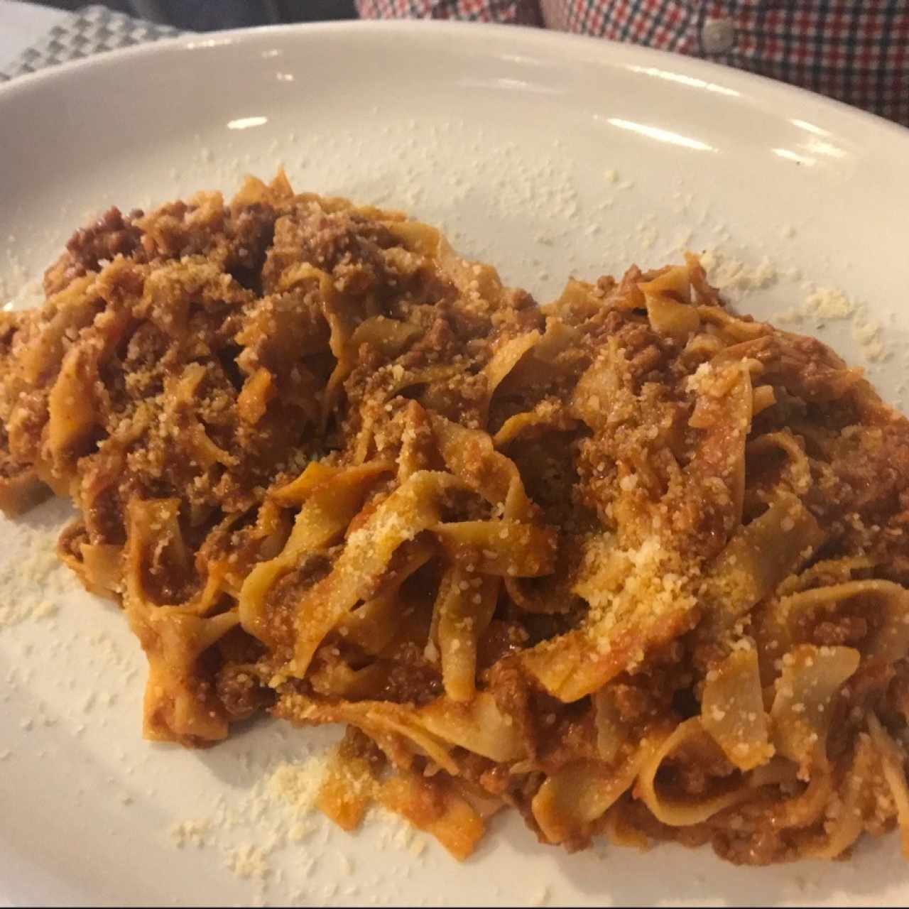 pasta a la bolonesa 