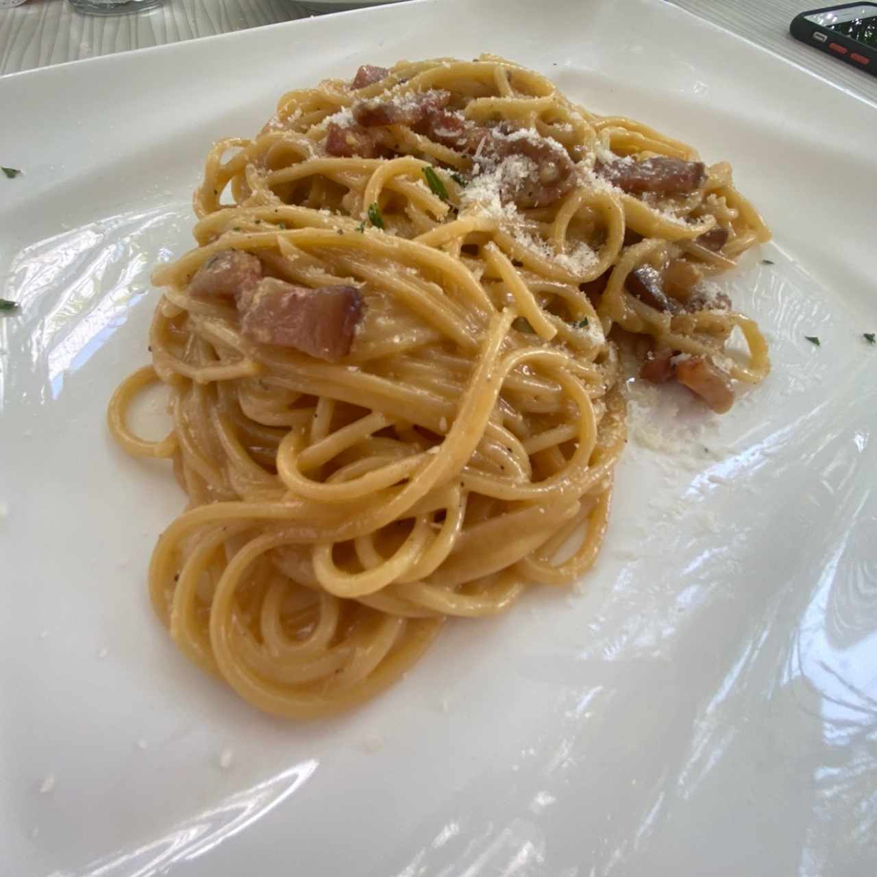 Pastas - Spaghetti a la carbonara