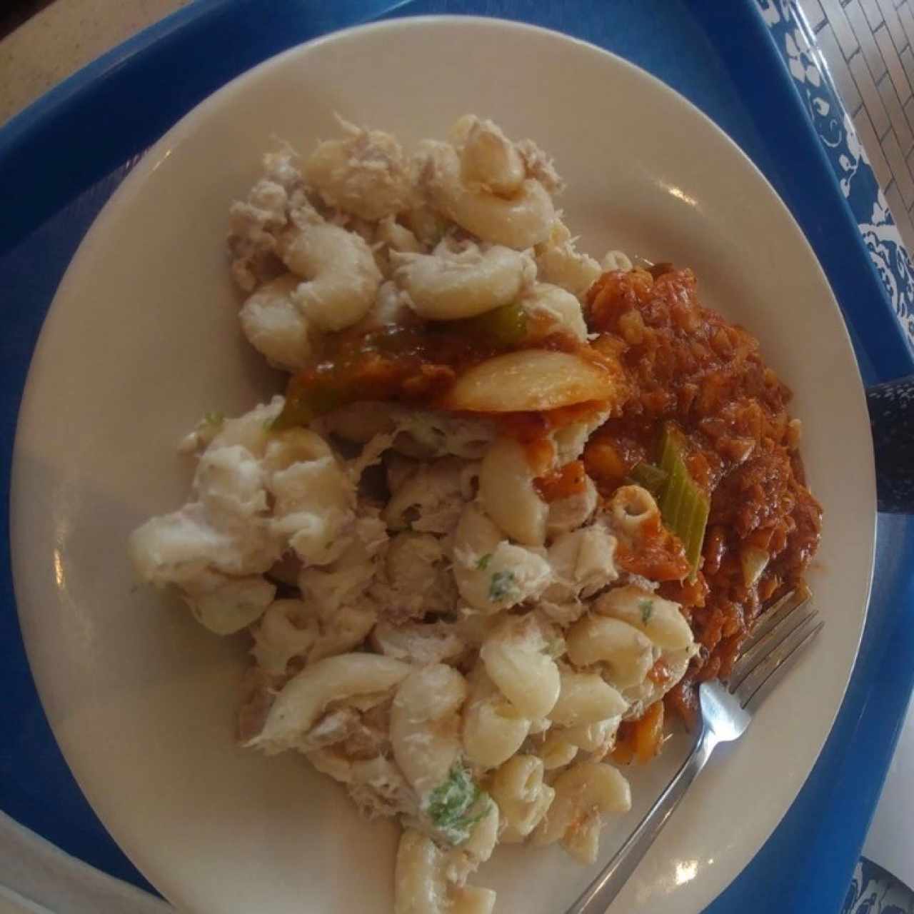 Bacalao a la Criolla con Coditos