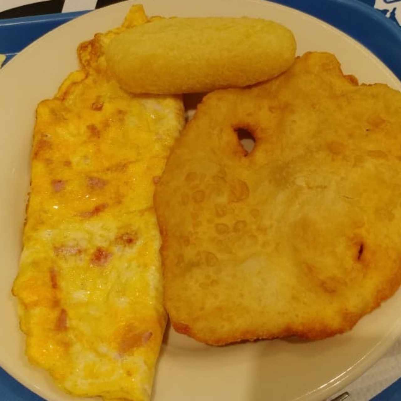 Omelette, Hojaldre y Carimañola