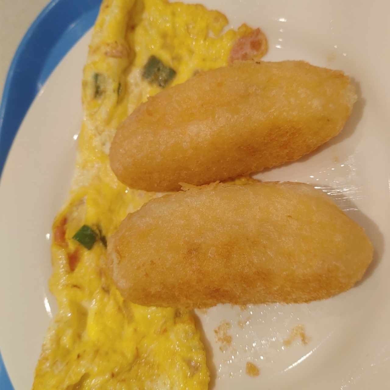 omelette y Carimañolas