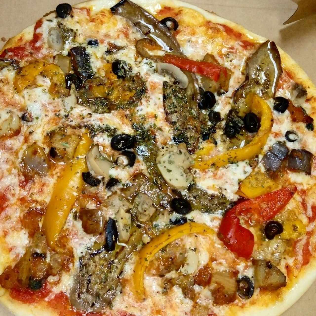 pizza vegetariana