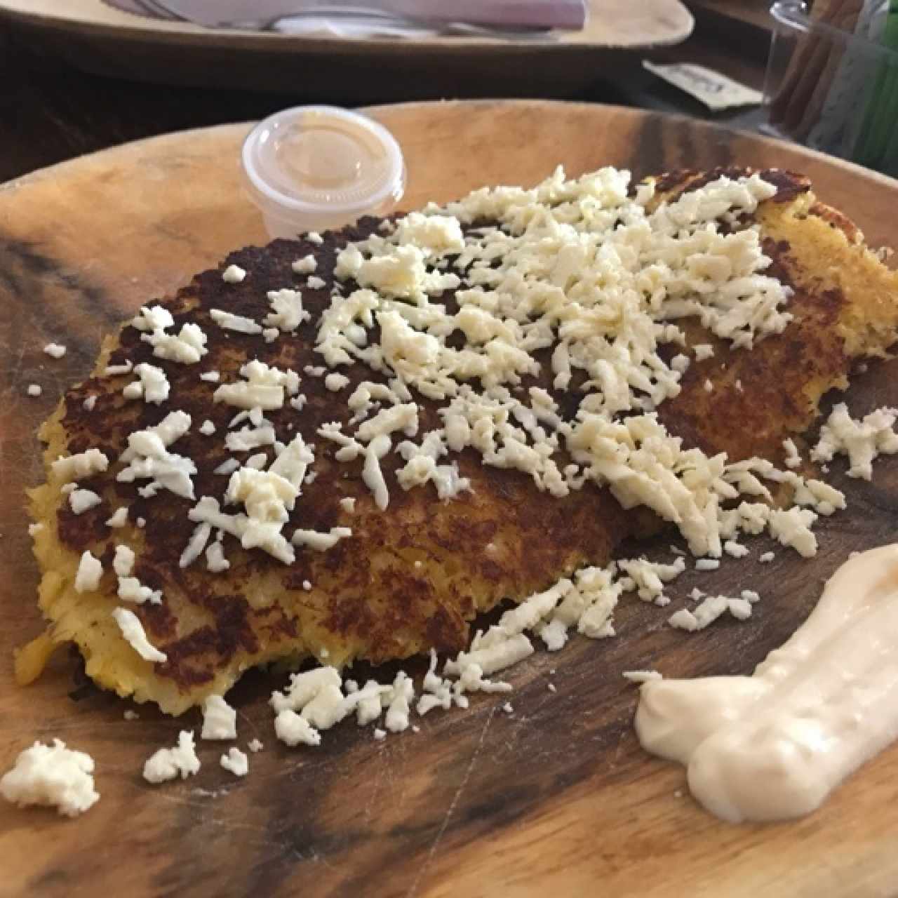 cachapa con queso telita 