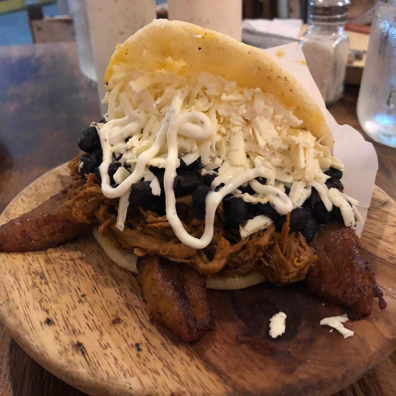 Arepa “La de Pabellon”